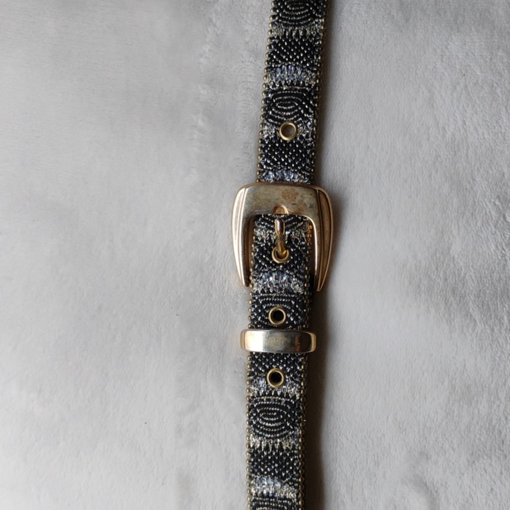 BLING METALLIC BELT  ELITE ACCESSORIES VINTAGE